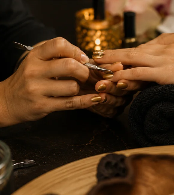 Luxury nail salon add-on beauty treatment